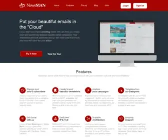 Newsman.app(Email marketing through Newsman takes care of your emailing needs and) Screenshot