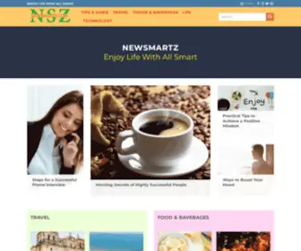 Newsmartz.com(New Smart Website) Screenshot