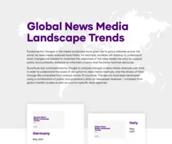 Newsmedia-Analysis.com(Global News Media Landscape Trends) Screenshot