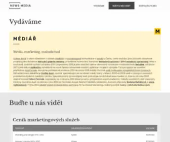 Newsmedia.cz(News Media) Screenshot