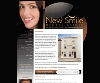 Newsmiledentalclinic.ie(New Smile Dental Clinic) Screenshot