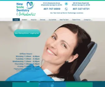 Newsmiledentistry.net(Dentists Winter Springs) Screenshot