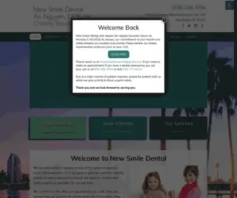 Newsmileonline.com(Dentist in San Diego) Screenshot