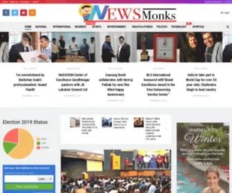 Newsmonks.com(Your News Buddy) Screenshot
