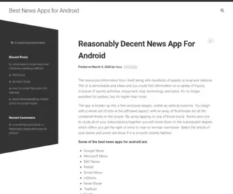 Newsnearyou.com(Best News Apps for Android) Screenshot