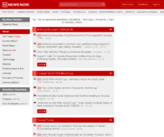 Newsnow.net(The independent news discovery platform) Screenshot