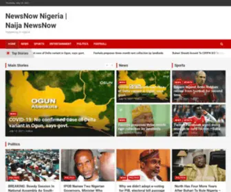 Newsnownigerianews.com(NewsNow Nigeria) Screenshot