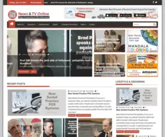 Newsntvonline.com(News and TV Online) Screenshot