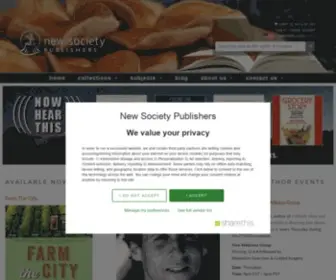 Newsociety.com(New Society Publishers) Screenshot