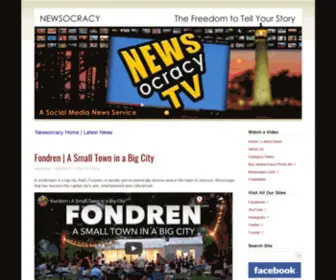 Newsocracy.tv(Newsocracy) Screenshot
