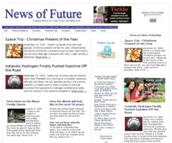Newsoffuture.com(Future News for Year 2020 and Beyond) Screenshot