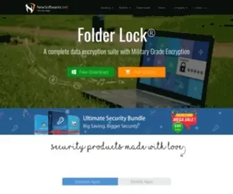 Newsoftwares.net(Data Security & Protection Software) Screenshot