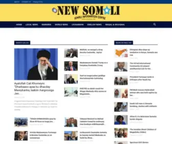 Newsomali.org(Newsomali) Screenshot