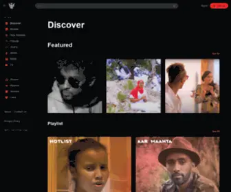 Newsomalisongs.com(New Somali Songs) Screenshot