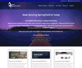 Newsomcreative.com(Springfield Website Design Missouri Web Firm) Screenshot