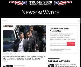 Newsomwatch.com(Newsom) Screenshot