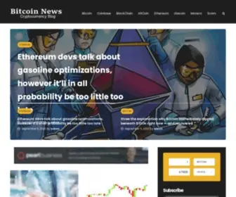 Newsonbitcoin.com(My WordPress Blog) Screenshot