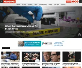 Newsone.com(Breaking News for Black America) Screenshot