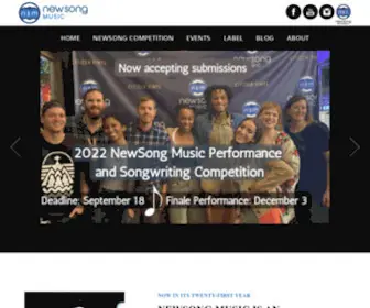 Newsong-Music.com(NewSong Music) Screenshot