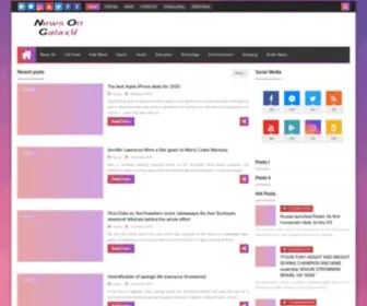 Newsongalaxy.com(News On Galaxy) Screenshot