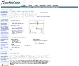 Newsongaz.org(New Song Church Gilbert AZ) Screenshot