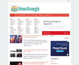 Newsongs.co.in(APPS, TECH & Entertainment) Screenshot