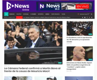 Newsonline.com.ar(MTN digital) Screenshot