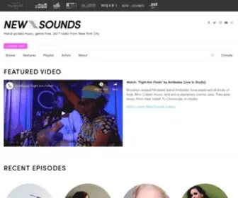 Newsounds.org(New Sounds) Screenshot