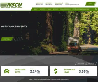 Newsouthcu.com(New South Credit Union) Screenshot