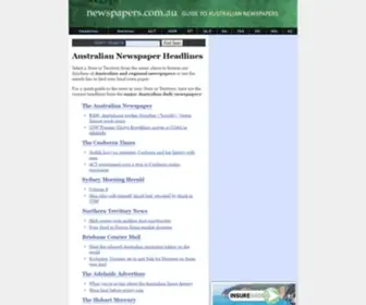 Newspapers.com.au(Your Guide to Australian Newspapers) Screenshot