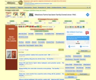 Newspapers.directory(Newspapers in the world) Screenshot