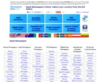 Newspapersbible.com(World Newspaper) Screenshot