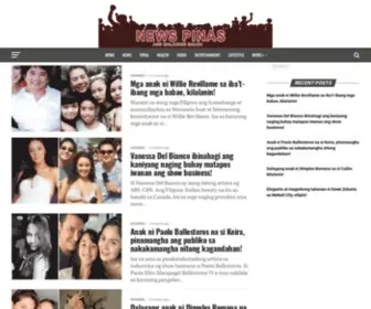 Newspinas.com(News Pinas) Screenshot