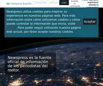 Newspressspain.com(Newspress España) Screenshot