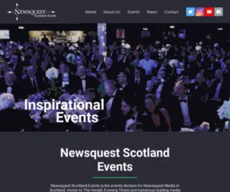 Newsquestscotlandevents.com(Newsquest Scotland Events) Screenshot