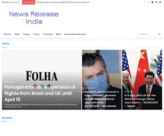 Newsrelease.in(News Release India) Screenshot