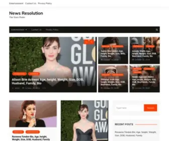 Newsresolution.com(News Resolution) Screenshot