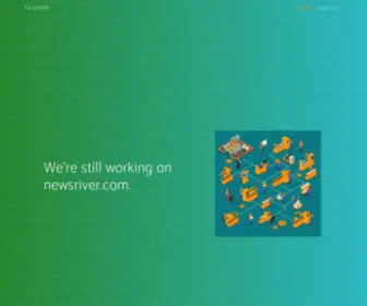 Newsriver.com(The home page of) Screenshot