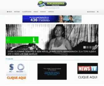 Newsrondonia.com.br(News Rondonia) Screenshot