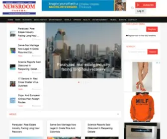 Newsroompanama.com(Newsroom Panama) Screenshot