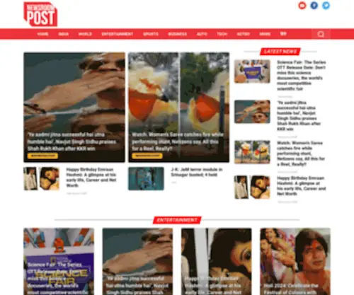 Newsroompost.com(News) Screenshot