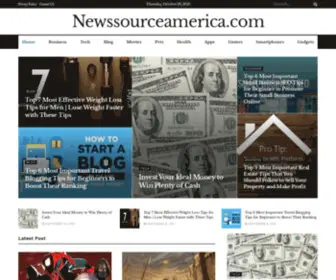 Newssourceamerica.com(America's hottest news) Screenshot