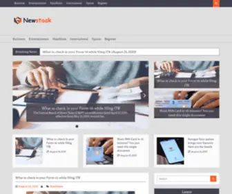 Newstaak.com(newstaak) Screenshot