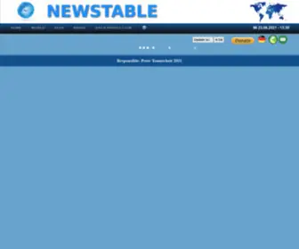 Newstable.info(NEWSTABLE HOME) Screenshot