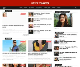 Newstadkha.com(News Tadkha) Screenshot