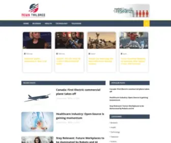 Newstailored.com(News Tailored) Screenshot