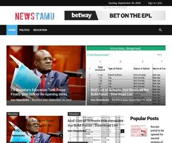 Newstamu.com(News Tamu) Screenshot