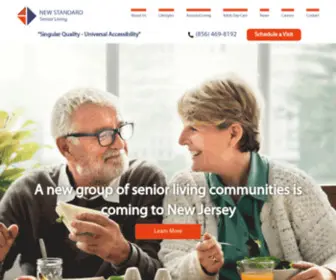 Newstandardsl.com(New Standard Senior Living) Screenshot