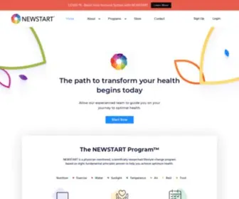 Newstartclub.com(Let's get back to life) Screenshot