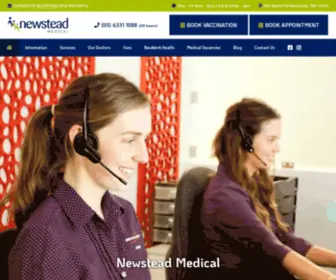 Newsteadmedical.com.au(Newstead Medical) Screenshot